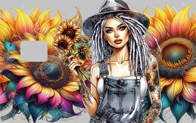 Bank  Card Sticker-BC-841